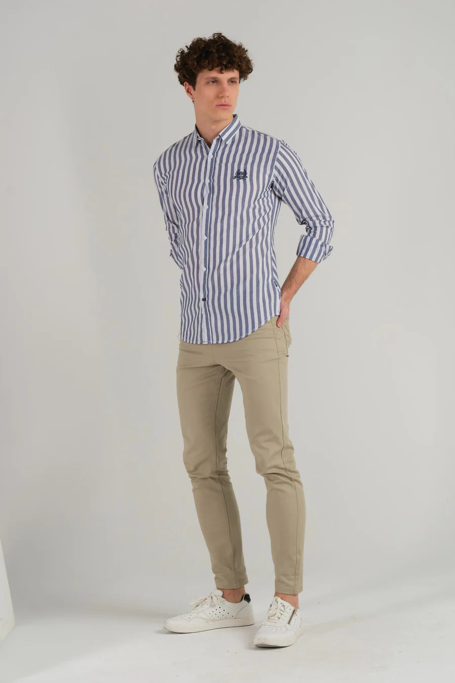 STRIPE SLIM FIT SHIRT