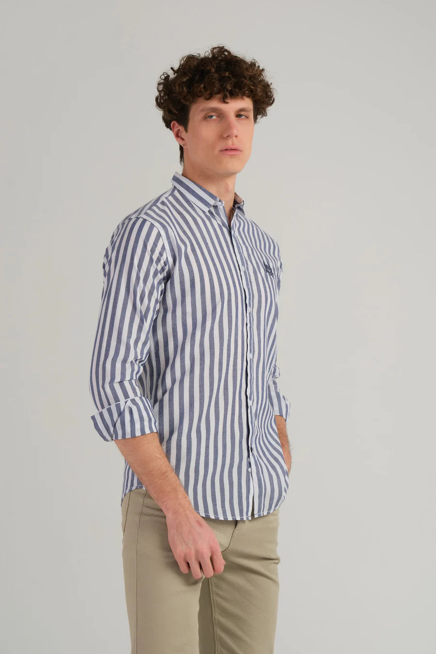 STRIPE SLIM FIT SHIRT